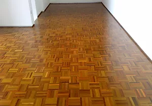 Piso com acabamento Linha Base Água